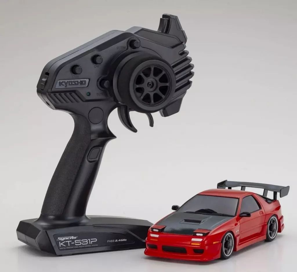 【中古】ラジコン MA-020 r/s マツダ サバンナ RX-7 FC3S エアロ レッド 「ミニッツAWDシリーズ」 [32646R]