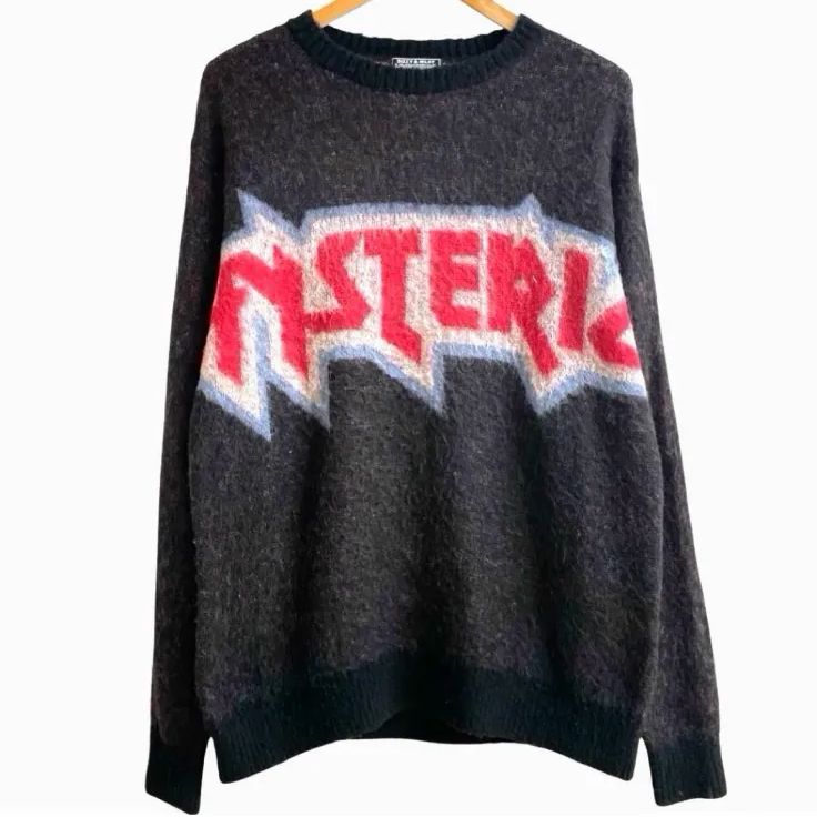 HYSTERIC GLAMOUR ヒステリックグラマー MAIDEN LOGO ニット セーター 02243NS12 M
