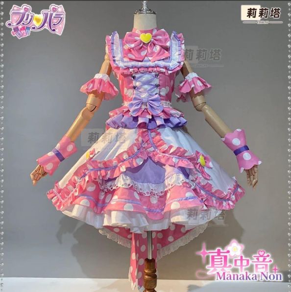 アイドルタイムプリパラ ノンシュガー マナカ ノン コスプレ 衣装 フールセット ウィッグ含む