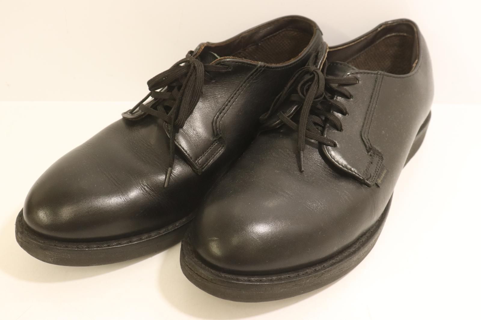 【中古】 RED WING メンズレザーシューズ 27 Postman Oxford GORE-TEX RED WING 27 黒 ブラック 無地