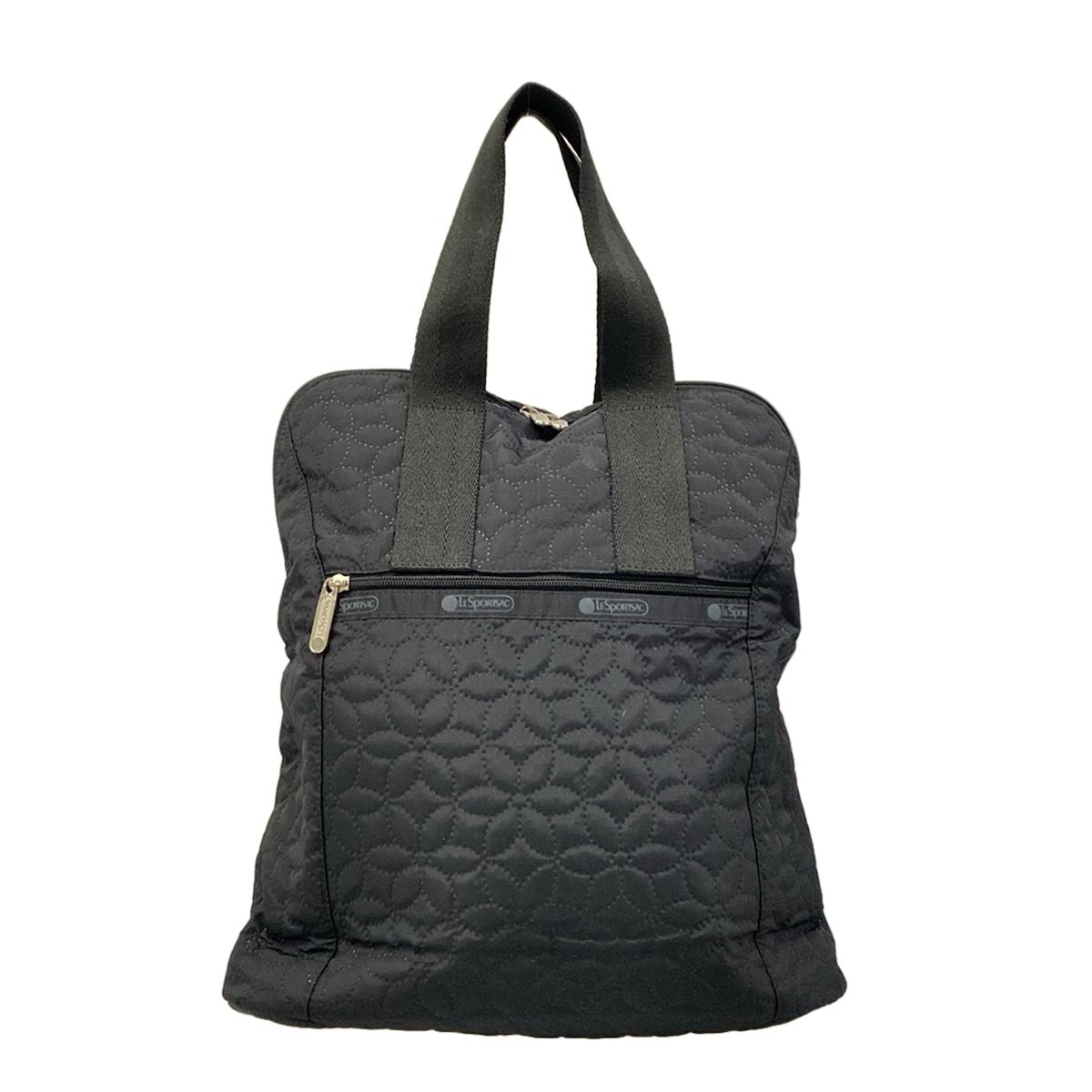 LESPORTSAC(レスポートサック) リュックサック美品 - 黒 キルティング
