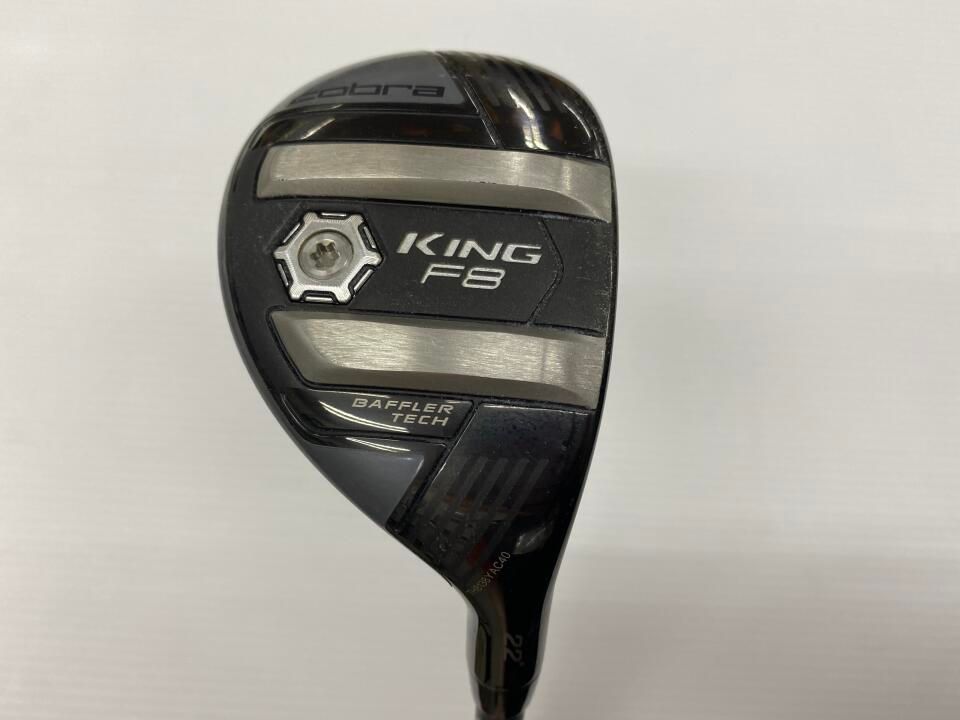 コブラ　KING F8 NARDO GRAY　22度　cobra Speeder　Sフレックス　ユーティリティ　中古【最短即日発送】
