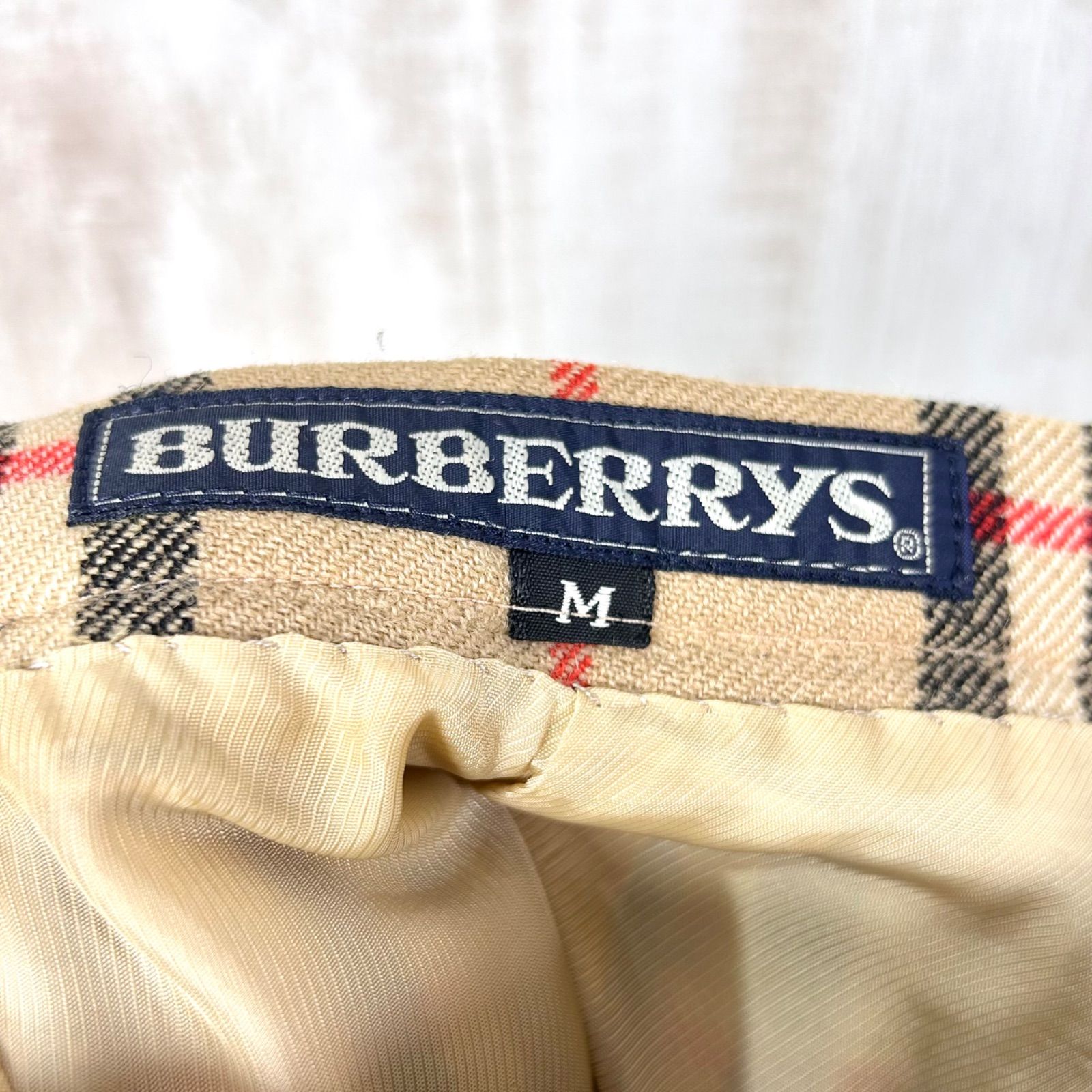 90s Burberrys ヴィンテージ バーバリーズ ノバチェック ウール100