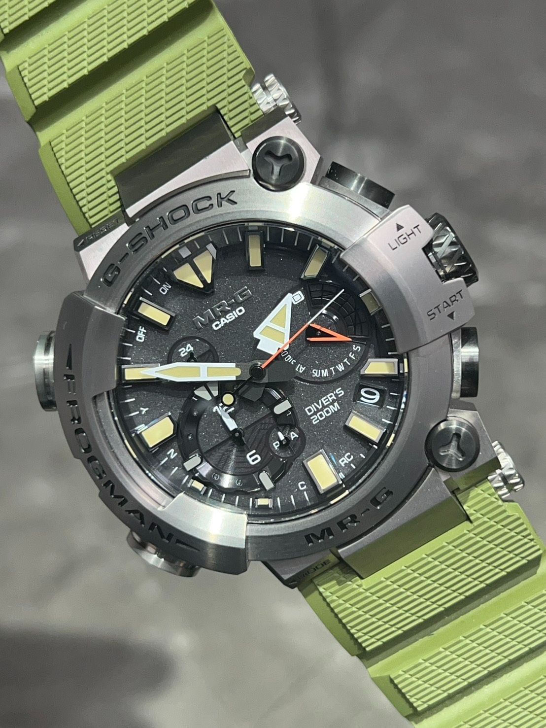 CASIO カシオ MR-G フロッグマン 2025年12月印 中古品 MRG-BF1000RG-3AJR