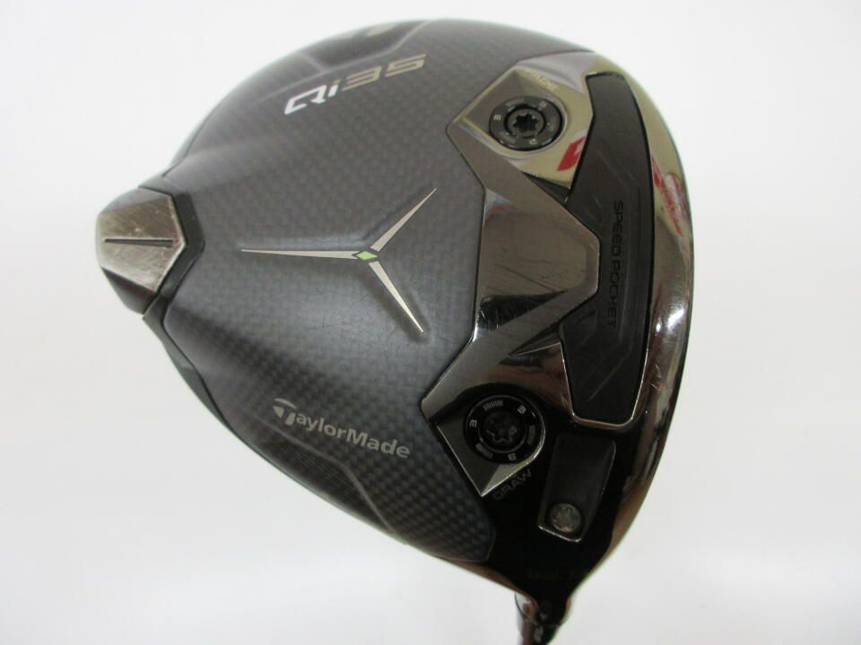 テーラーメイド　Qi35 LS　10.5度　ﾂｱ-AD　DI-5　ﾌﾞﾗｯｸ　Sフレックス　ドライバー　中古　ゴルフドゥ！半田店【最短即日発送】