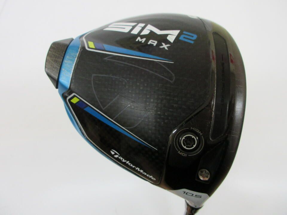 テーラーメイド　SIM2 MAX　10.5度　ｽﾋﾟ-ﾀﾞ-NX　50ｸﾞﾘ-ﾝ　Sフレックス　ドライバー　中古　ゴルフドゥ！半田店【最短即日発送】