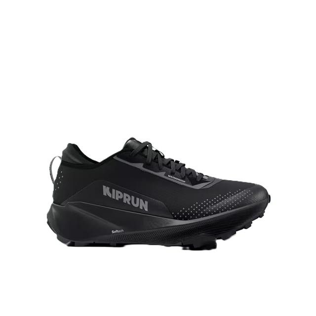 【新品】KIPRUN(キプラン) トレイルランニングシューズ KIPSUMMIT WP 8933575 メンズ BLACK キプサミット ウォータープルーフ トレランシューズ 防水透湿 ドライ レインシューズ 全天候型 厚底 長距離 スピード ランシュー スニ