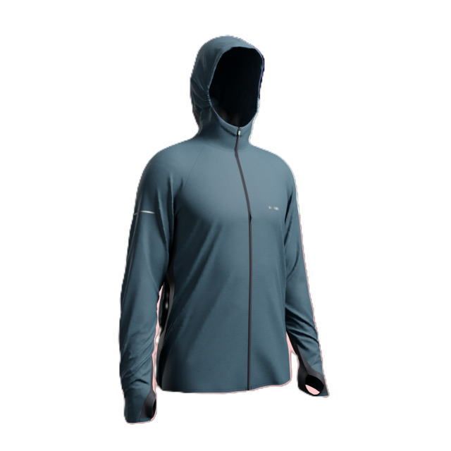 【新品】KIPRUN(キプラン) ランニング ウインドブレーカー JACKET WIND RUN 900 8928739 メンズ BLUE ウインドジャケット ラン 900 薄手 フーディー フード付き 防風 トレイルランニング トレラン マラソン ジョギング