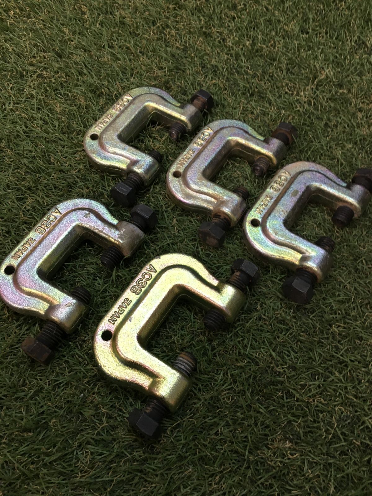 【中古品】【0906】SUPER クランプ AC36 5個セット　ITLCV7SAU6PS