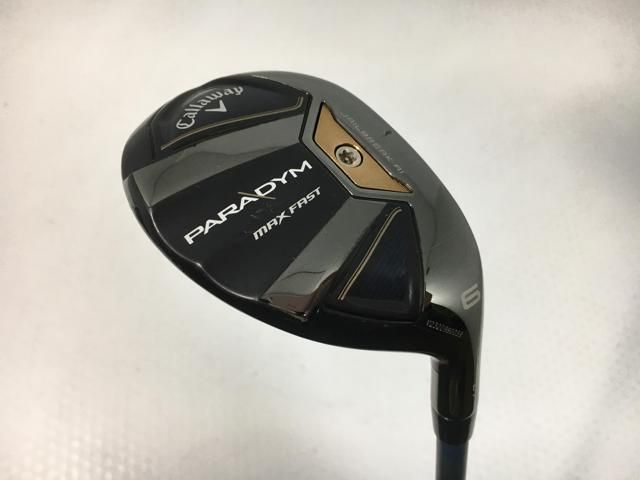 返品OK 【中古ゴルフクラブ】キャロウェイ PARADYM MAX FAST (パラダイム マックス ファスト) ユーティリティ 2023 (日本仕様) SPEEDER NX 40 for Callaway 6H