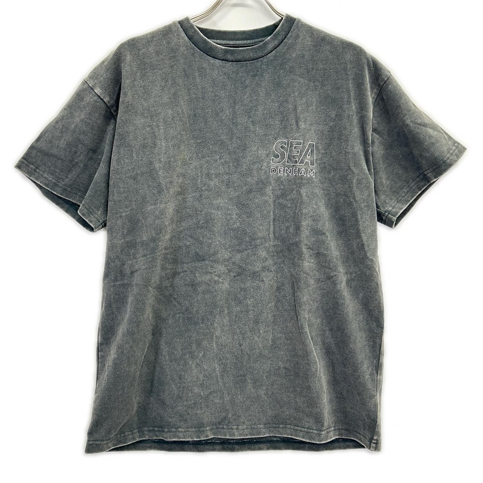 WIND AND SEA ウィンダンシー ×DENHAM WDS-C-DHM-25-Q4-04 ウォッシュグレー コットン S WIND AND SEA ウィンダンシー ×DENHAM WDS-C-DHM-25-Q4-04 ウォッシュグレー コットン S
