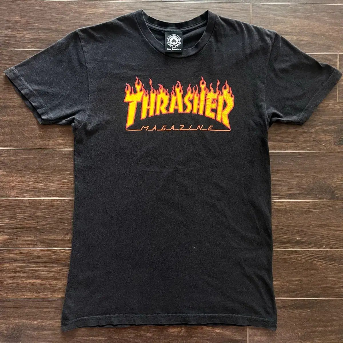 M アメリカ ヴィンテージ THRASHER(スラッシャー) FIRE Tシャツ 5,340円