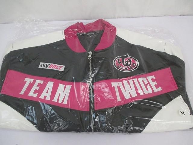 韓流 TWICE スタジャン ジャケット Mサイズ 5TH WORLD TOUR READY TO BE in JAPAN 中古品