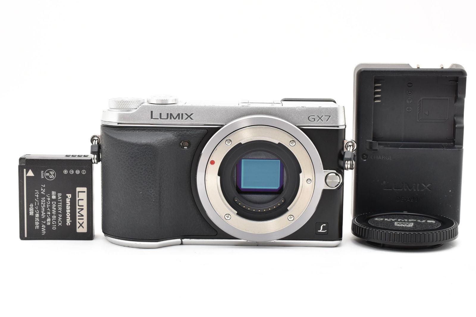 シャッター回数2146回！！■美品■ PANASONICルミックス GX7 ボディ シルバー DMC-GX7-S