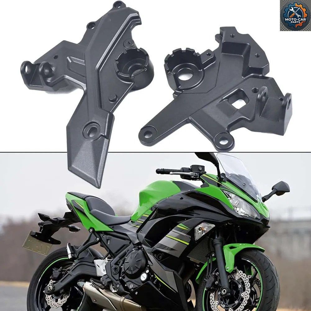 フロントフットレスト、フットペグ、ペダルブラケットを装着したバイクのパフォーマンス向上 カワサキ Z650 ニンジャ650 2017-2022