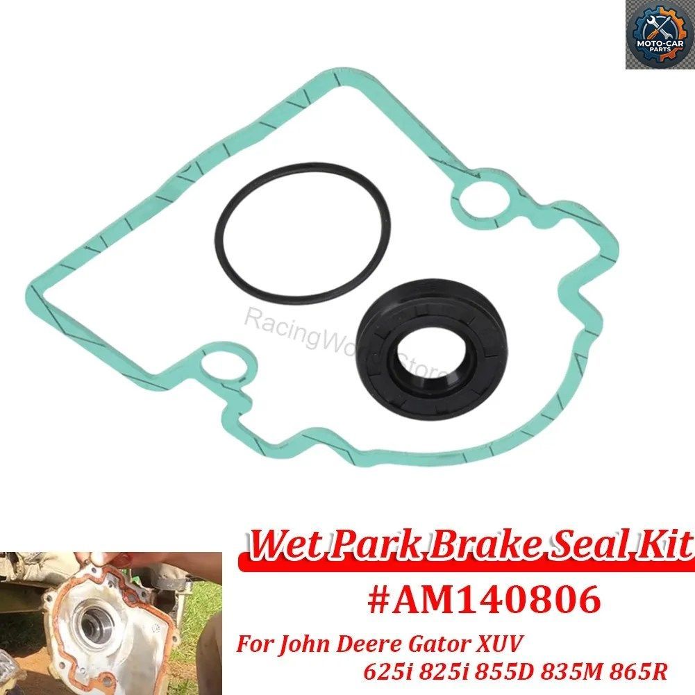 ウェットパーキングブレーキシールキット #AM140806 JOHN DEERE GATOR XUV 625I 825I 855D 835M 865R 車両用ブレーキシール修理キット 7,472円