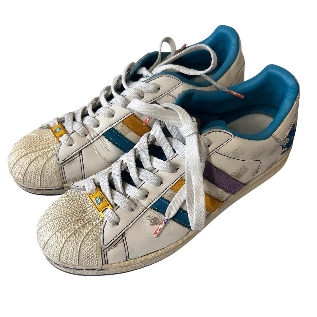 adidas SUPERSTAR スーパースター NBA コラボ OKC オクラホマシティ・サンダー SIZE 27.0cm NO.T472