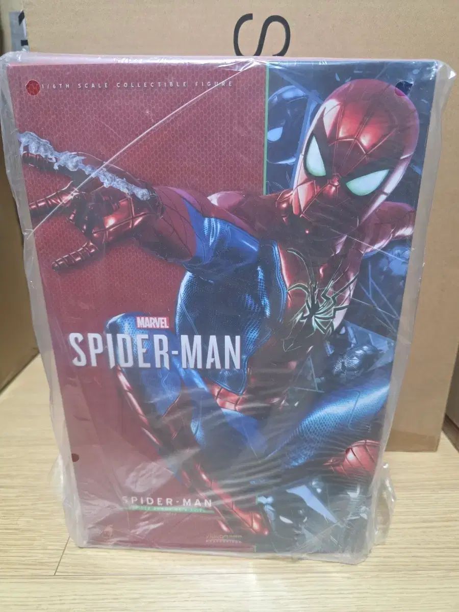 ホットトイズ MARVEL スパイダーマン アーマー フィギュア (開封展示品)