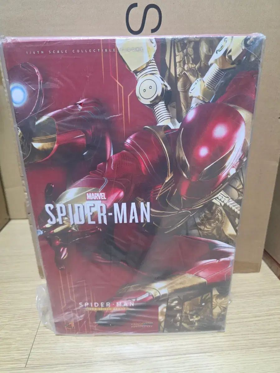 ホットトイズ MARVEL スパイダーマン アイアン・スパイダー アーマー フィギュア (開封展示品)