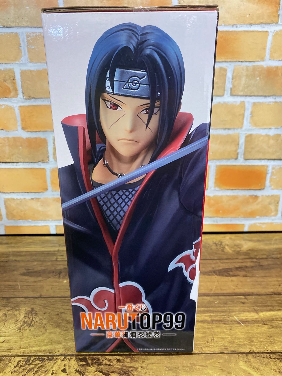 未開封中古品】 一番くじ NARUTOP99 豪華絢爛忍絵巻 D賞 D賞 うちは