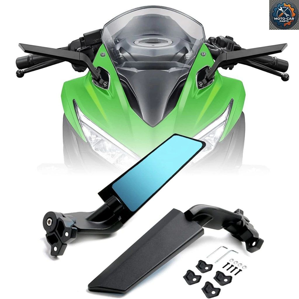オートバイ用ミラー、ウインドウミラー、カワサキ ニンジャ 400 650 ZX6R、ホンダ CBR 600、アプリリア