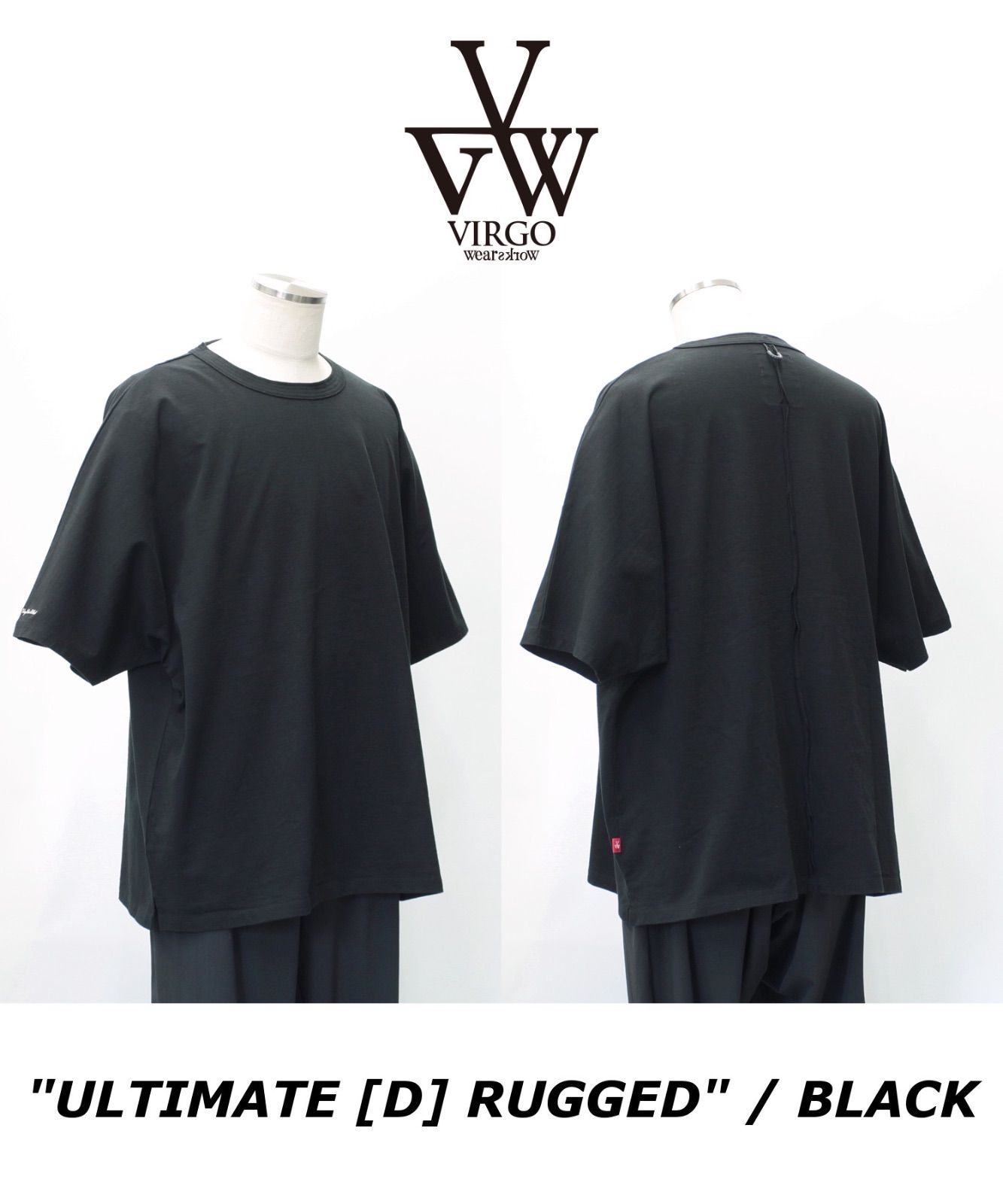 VIRGOwearworks ULTIMATE 「D」 RUGGED ビッグT VIRGOwearworks】 カットソー 