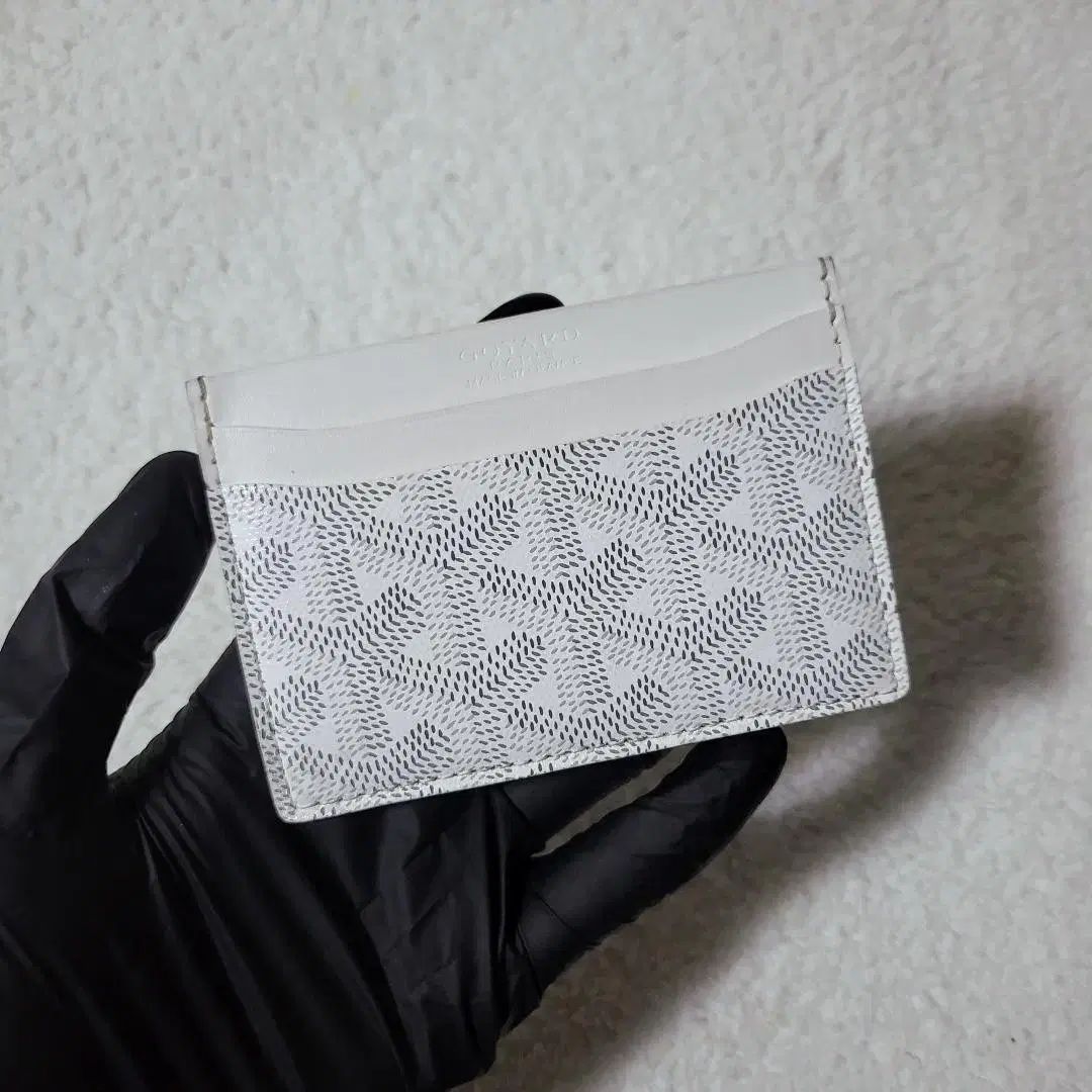 新品級 Masion Goyard（ゴヤール） サン・ルイ カードウォレット カードケース 白