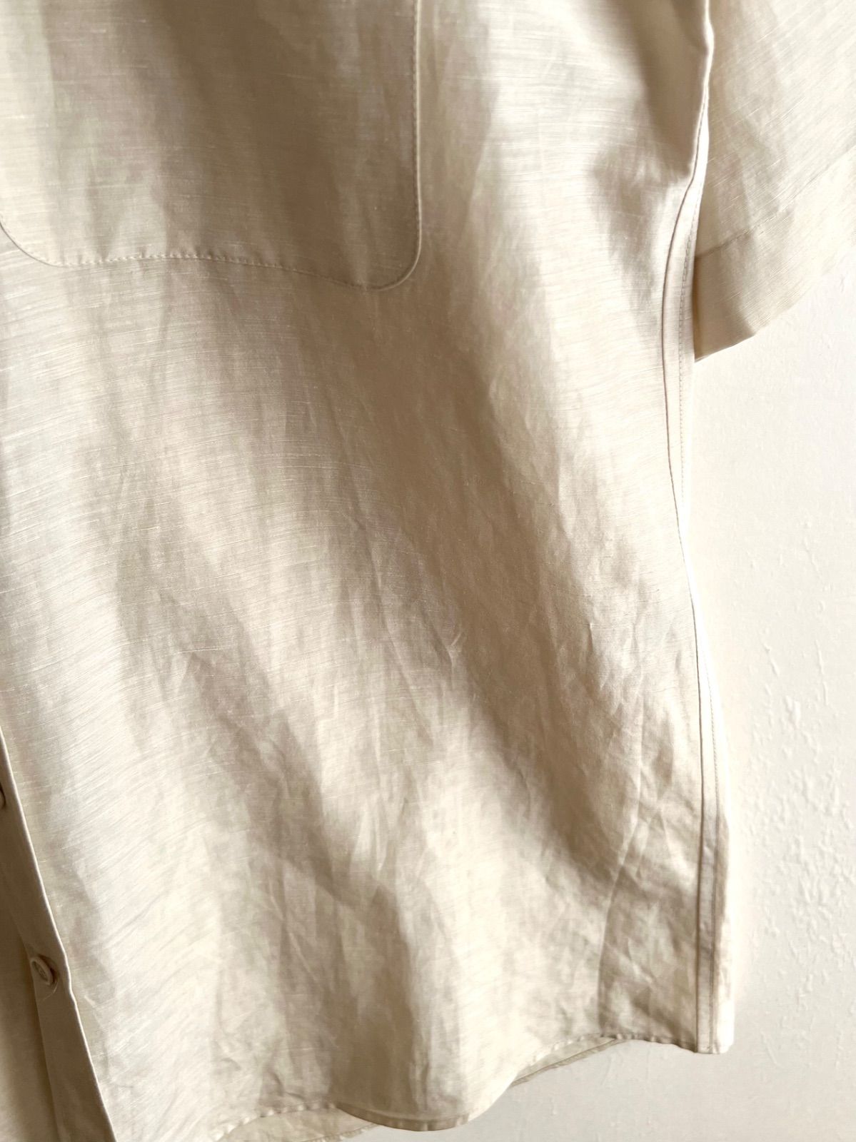 CELINE セリーヌ Phoebe period Linen Silk S/S Shirts フィービー期