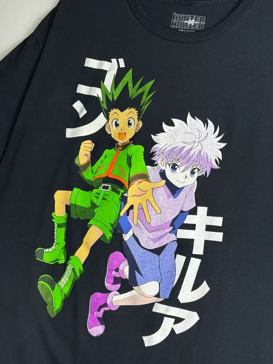 HUNTER×HUNTER OFFICIALライセンス ヴィンテージ Tシャツ XL