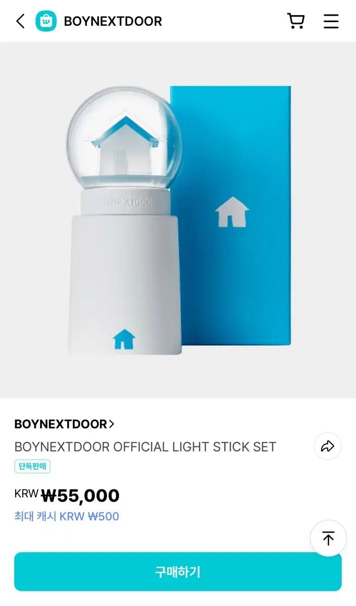 BOYNEXTDOOR（ボイネク） ペンライト WondersTICK 新品 商品 出品