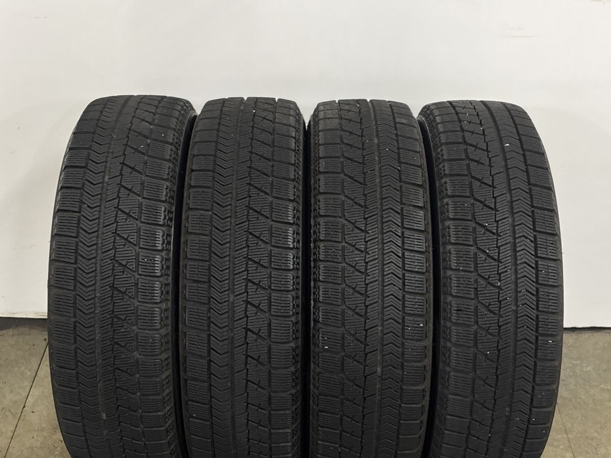 【美品】バルミナ 14in 4.5J +45 PCD100 ブリヂストン ブリザック VRX 155/65R14 N-BOX デイズ スペーシア ミライース ムーブ タント