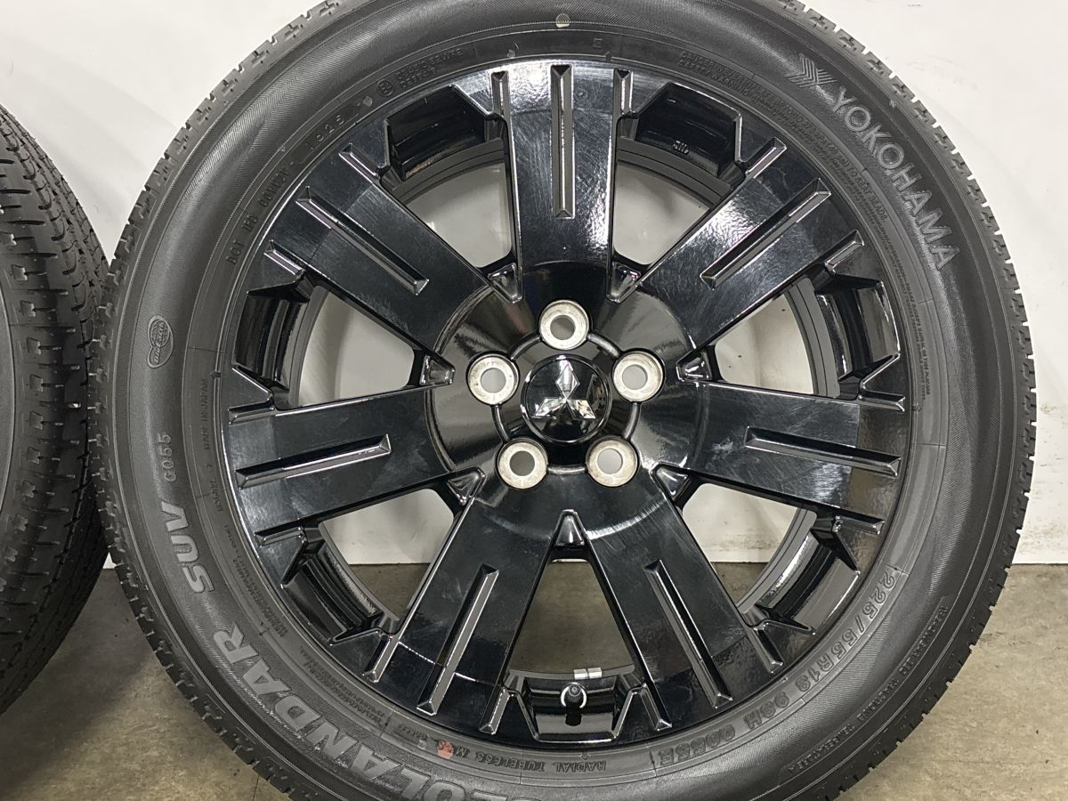 【2025年製 新車外し品】ミツビシ デリカ D:5 シャモニー 純正 18in 7J +38 PCD114.3 ヨコハマ ジオランダー G055 225/55R18 即納可能 【2025年製 新車外し品】ミツビシ デリカ D:5 シャモニー 純正 18in 7J +38 PCD114.3 ヨコハマ ジオランダー G055 225/55R18 即納可能