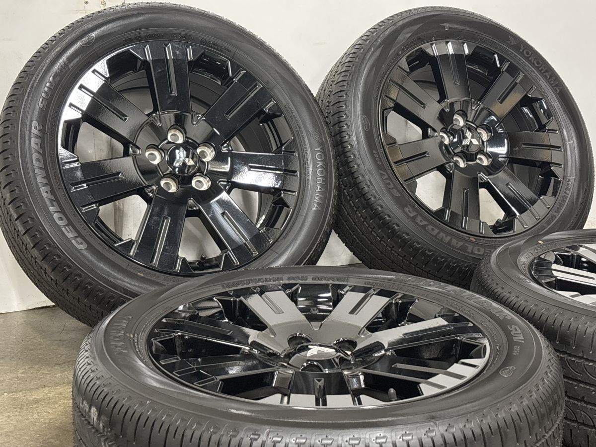 【2025年製 新車外し品】ミツビシ デリカ D:5 シャモニー 純正 18in 7J +38 PCD114.3 ヨコハマ ジオランダー G055 225/55R18 即納可能 【2025年製 新車外し品】ミツビシ デリカ D:5 シャモニー 純正 18in 7J +38 PCD114.3 ヨコハマ ジオランダー G055 225/55R18 即納可能