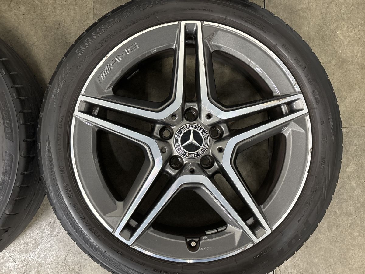 【正規品】メルセデス・ベンツ W205 Cクラス 純正 18in 7.5J +44 8.5J +49 PCD112 品番:A2054019500 A2054019600 ホイールのみ販売可能