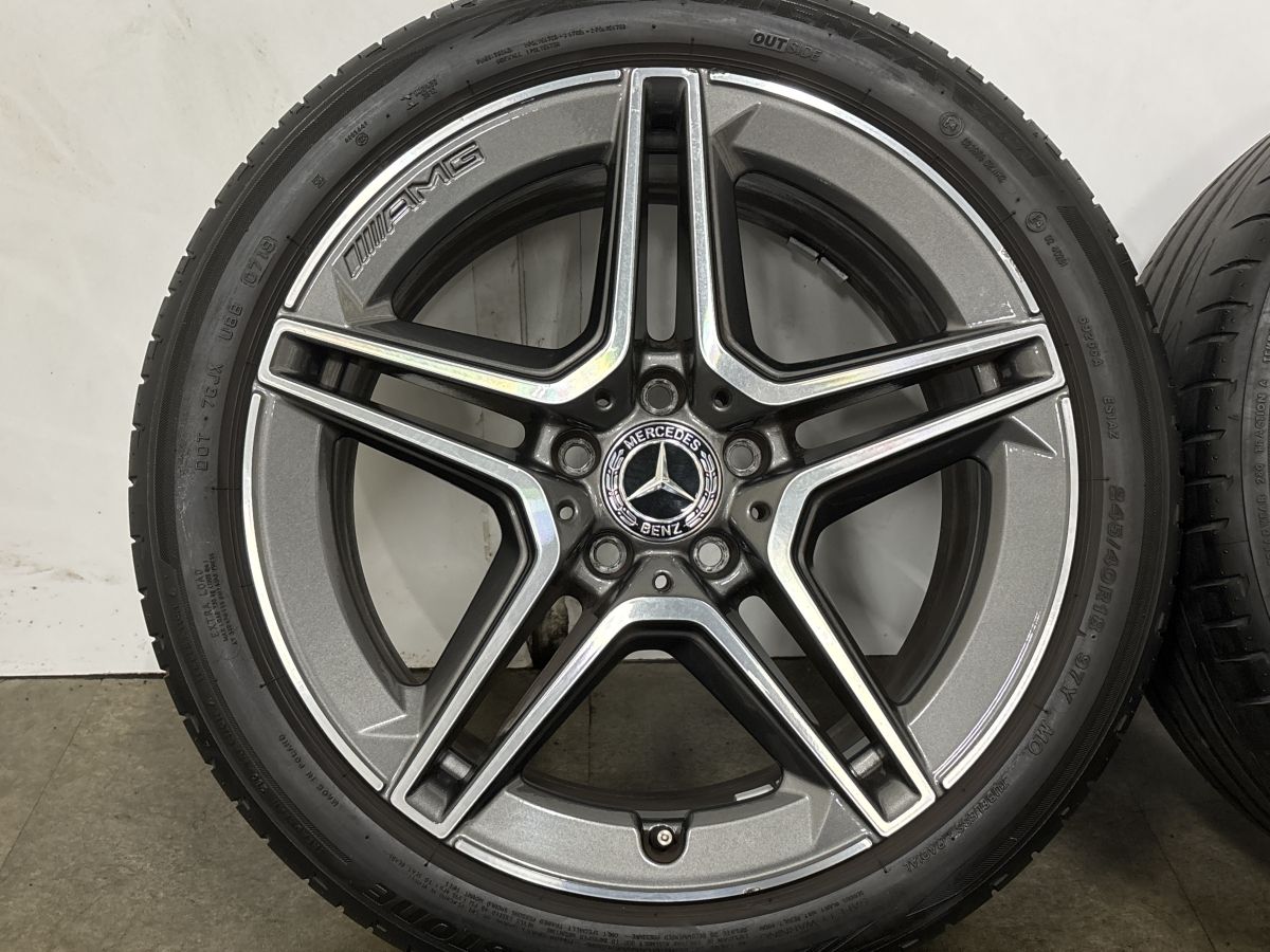 【正規品】メルセデス・ベンツ W205 Cクラス 純正 18in 7.5J +44 8.5J +49 PCD112 品番:A2054019500 A2054019600 ホイールのみ販売可能