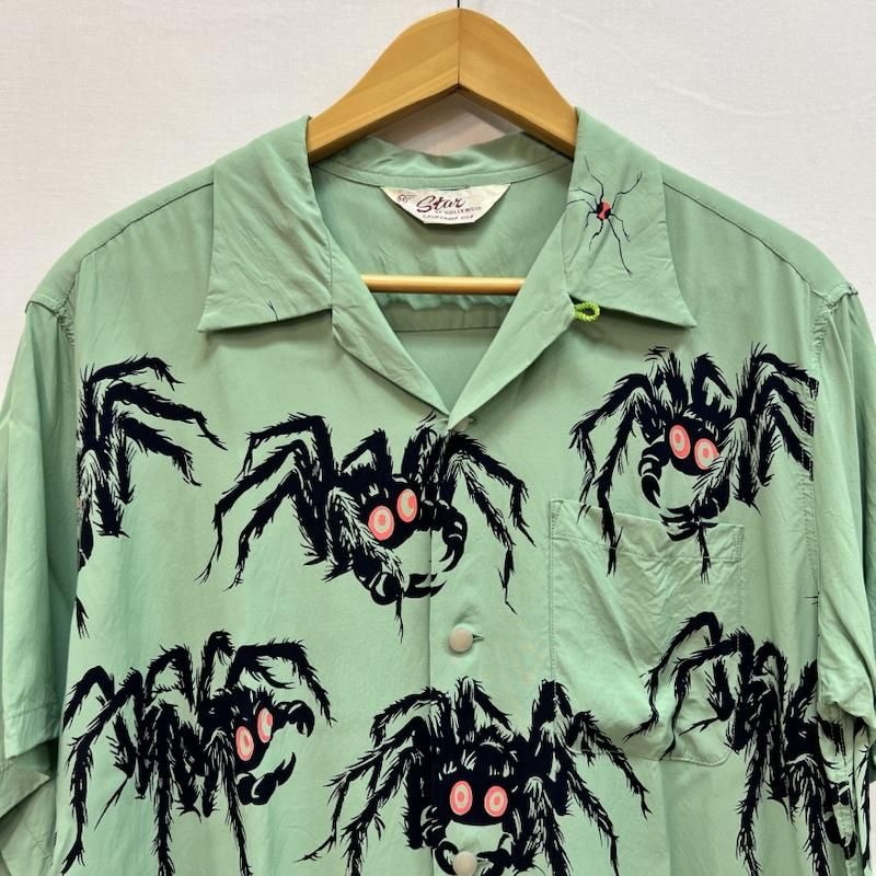東洋エンタープライズ スターオブハリウッド タランチュラ アロハシャツ SH38873 メンズ M ISItems【USED】【古着】【中古】50158946