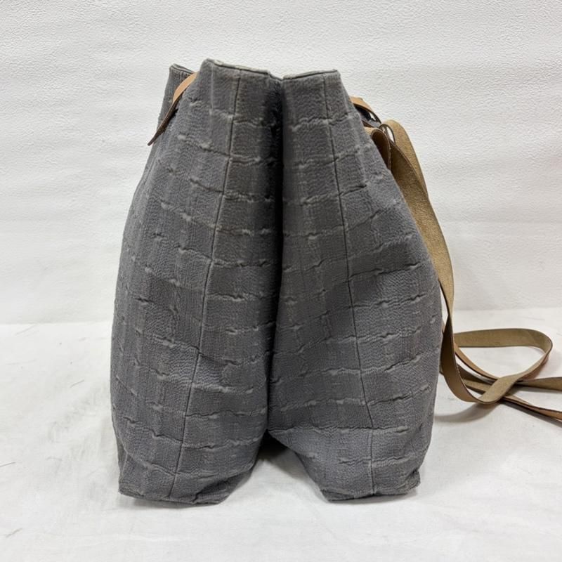 エルメス アメダバ ガバドゥ ダブル ショルダー バッグ トート コットン レザー キャンバス レディース - ISItems【USED】【古着】【中古】50158940