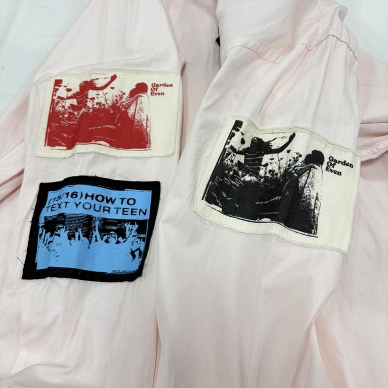 ラフシモンズ 20ss パッチ ワーク 長袖 シャツ オーバーサイズ ロゴ メンズ 46 ISItems【USED】【古着】【中古】50158949 ラフシモンズ 20ss パッチ ワーク 長袖 シャツ オーバーサイズ ロゴ メンズ 46 ISItems【USED】【古着】【中古】50158949