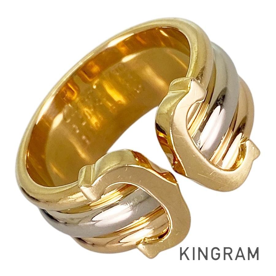カルティエ Cartier 2C トリニティ K18YG 13.5号(53-54) リング sss【中古】