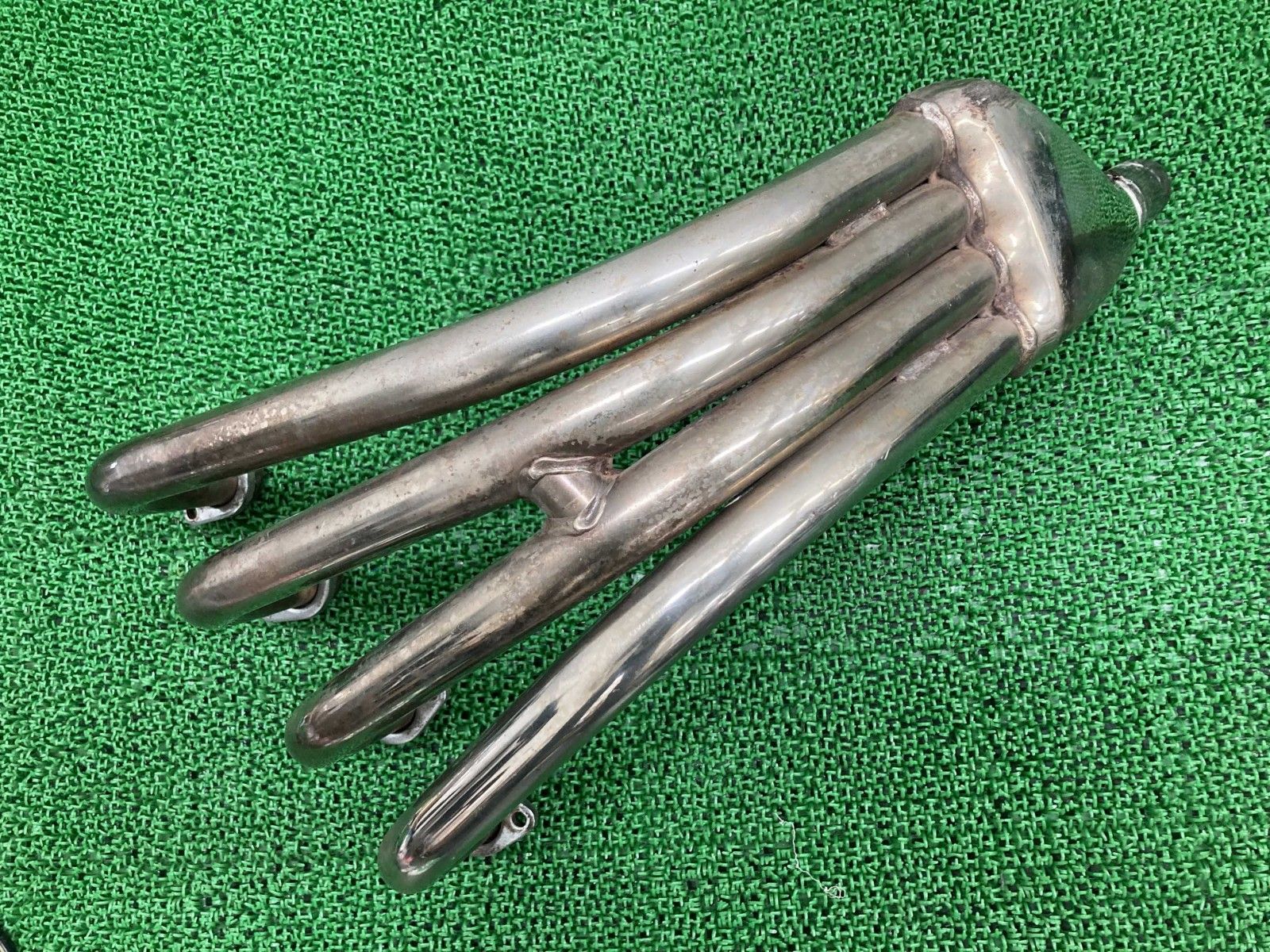 GSX400インパルス エキパイマフラー スズキ 純正 GK79A IMPULSE 凹み 