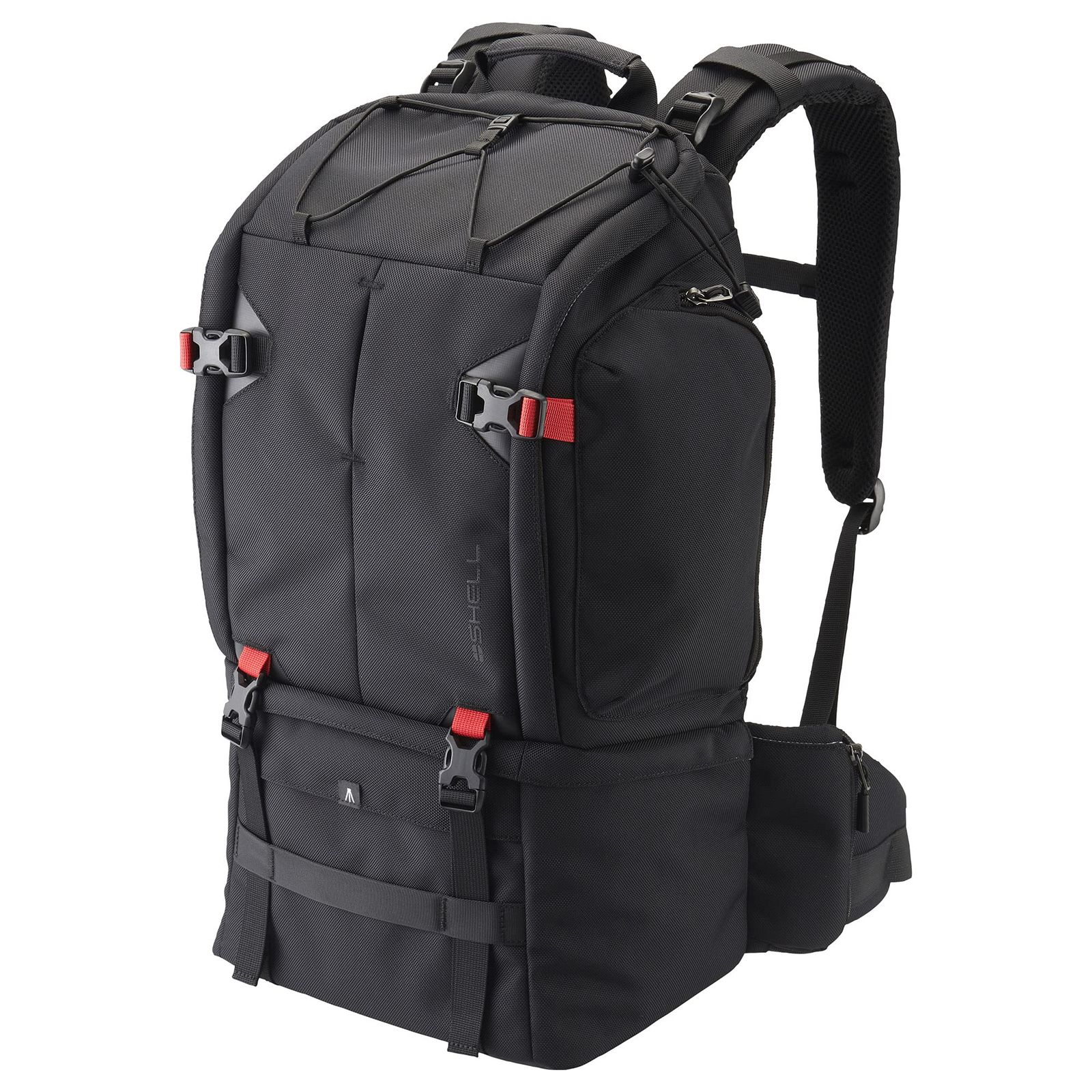 特価商品 ハクバ HAKUBA カメラバッグ プラスシェル トレック 03 バックパック L ブラック 望遠レンズを装着したまま収納可能 カメラリュック SP-TR03BPLBK 4977187207873