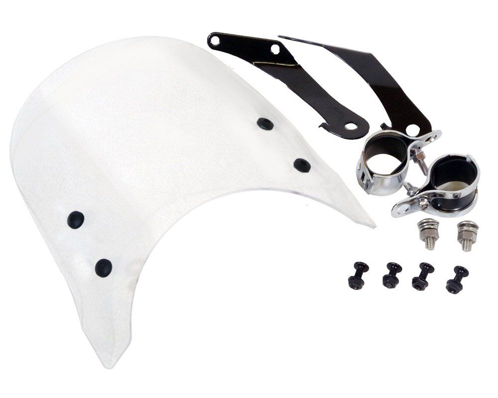 特価商品 ワールドウォーク(World walk) 汎用メーターバイザー WS-01M 取り付けバンド付 クリア ws-01m-daytona スクリーン