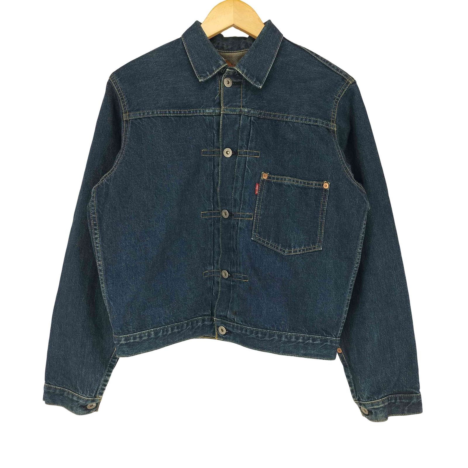 リーバイス Levis 71506 90s 1st ボタン裏J02 ビッグE デニムトラッカージャケット メンズ 40