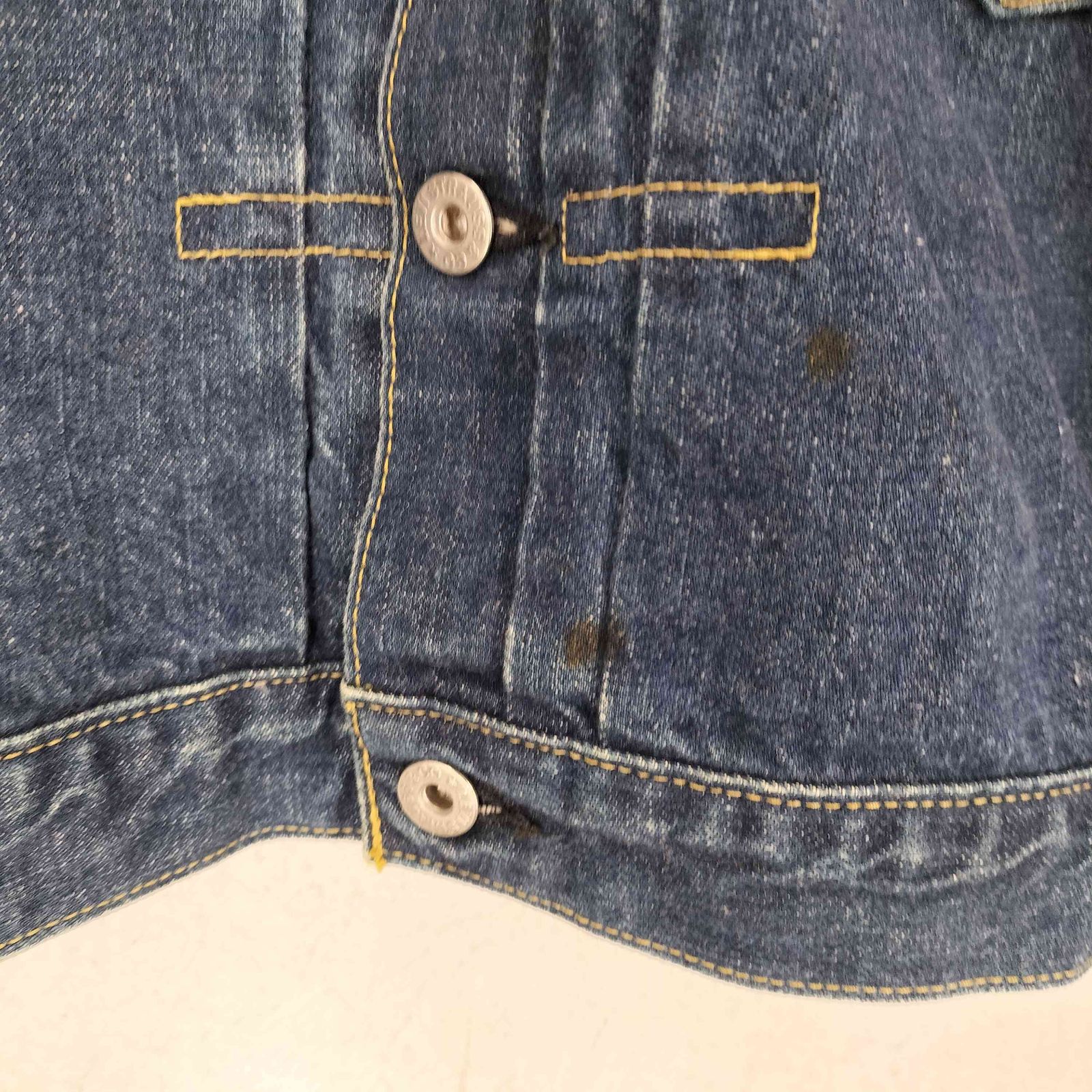リーバイス Levis 71506 90s 1st ボタン裏J02 ビッグE デニムトラッカージャケット メンズ 40 リーバイス Levis 71506 90s 1st ボタン裏J02 ビッグE デニムトラッカージャケット メンズ 40