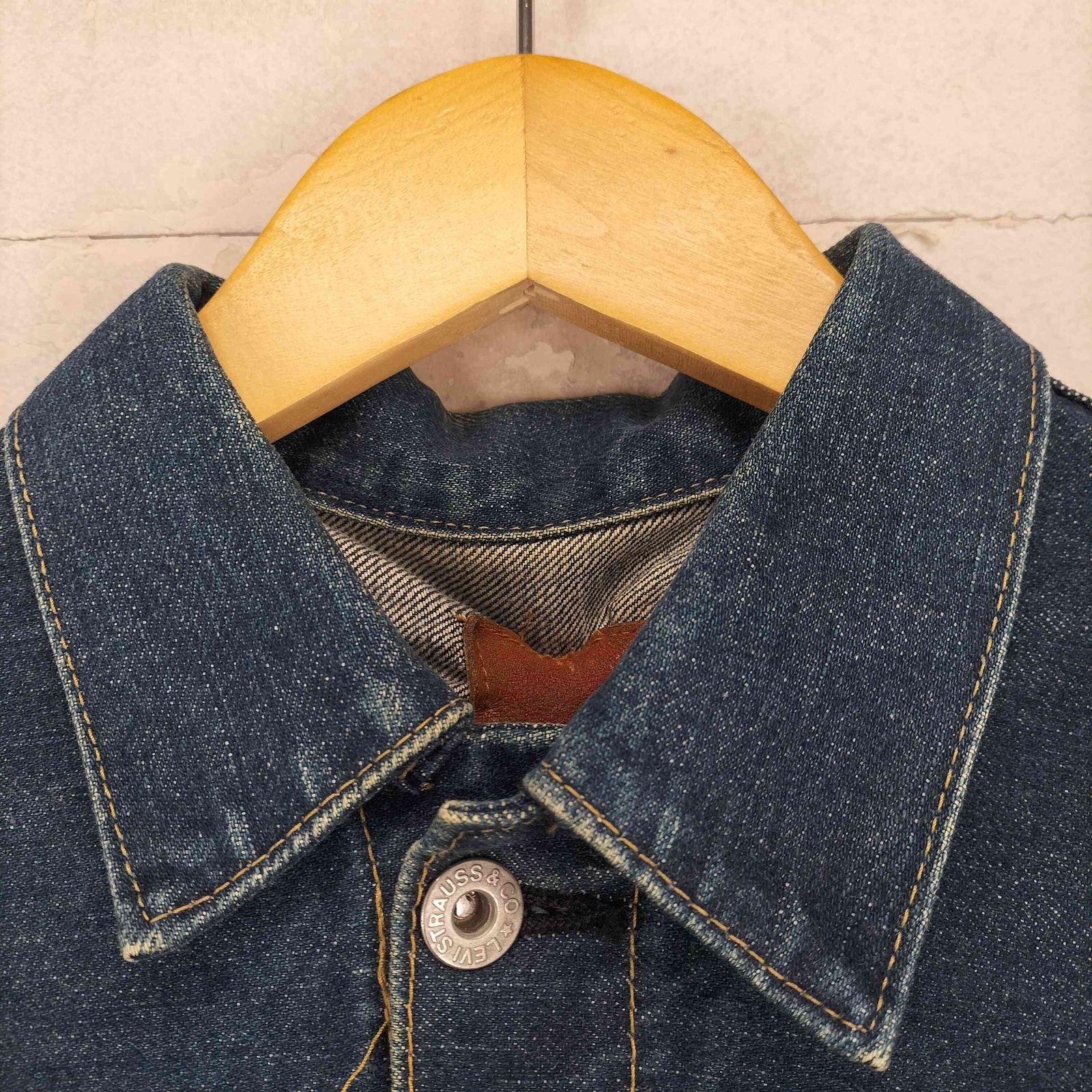 リーバイス Levis 71506 90s 1st ボタン裏J02 ビッグE デニムトラッカージャケット メンズ 40 リーバイス Levis 71506 90s 1st ボタン裏J02 ビッグE デニムトラッカージャケット メンズ 40