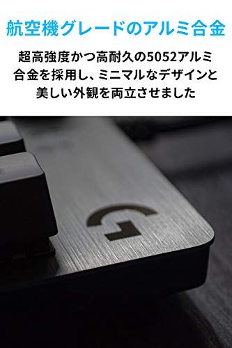 Logicool G ゲーミングキーボード G512r-TC 有線 タクタイル 茶軸 確かな打鍵感 GXスイッチ 日本語配列 LIGHTSYNC RGB USB パススルー ゲーミング キーボード メカニカルキーボード G512 PC window m shu