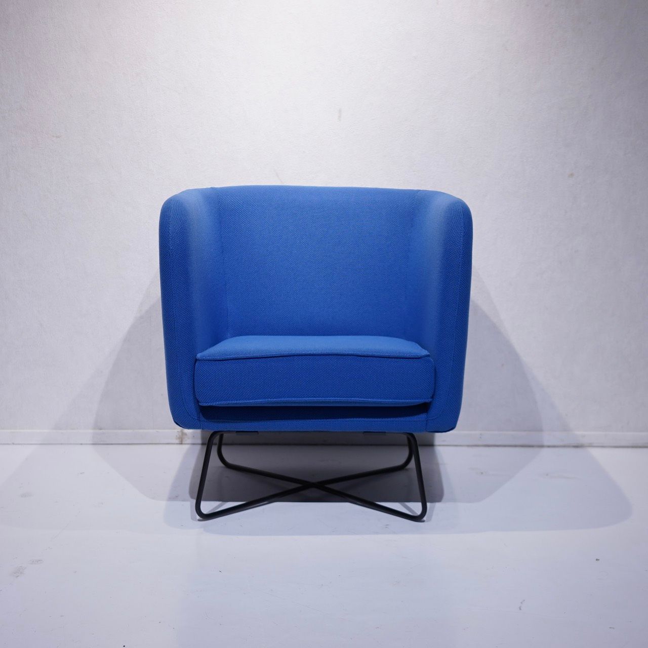Knoll ノル Rockwell Unscripted Petite Club Chair ロックウェル アンスクリプテッド プチクラブチェア パーソナルチェア ラウンジチェア 1Pソファ ファブリック モダン ミニマル ホテルライク