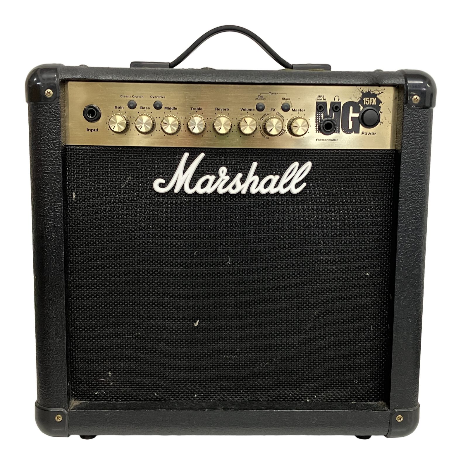 Marshall マーシャル ギターアンプ MG15FX フットペダル付 箱付 中古 T11107976