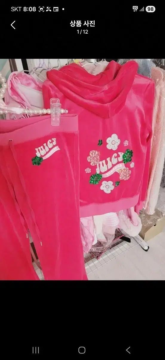 JUICY COUTURE ジューシークチュール ピンク ツアーベルベット トレーナー セット SET 5種セット SET
