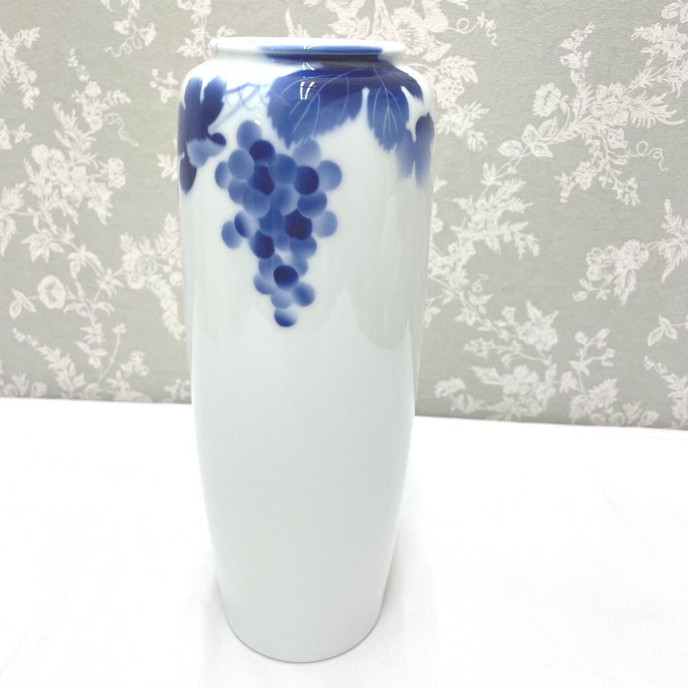 深川製磁 ブルーワイナリー 【花瓶・フラワーベース】 深川製磁 ふかがわせいじ インテリア 有田焼 ブルーワイナリー 花生 9